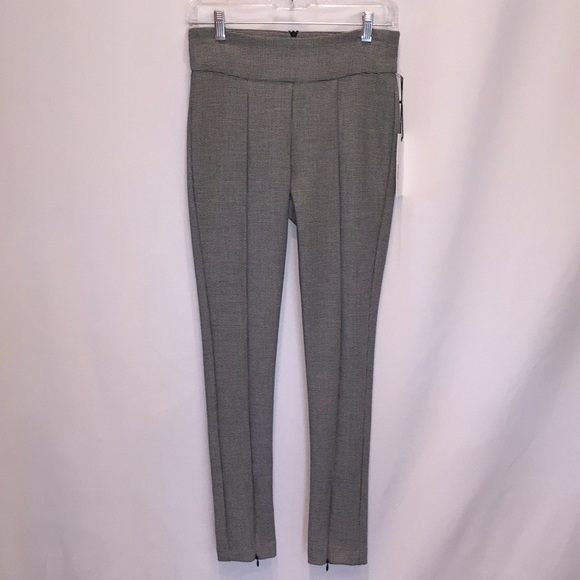 Houndstooth Skinny Zip Pants High Rise NWT - Picture 2 of 8